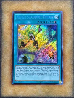 Yugioh Nephe Shaddoll Fusion SECE-EN059 Secret Rare NM - Image 1