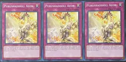 Purushaddoll Aeon SDSH-EN036 Shaddoll Showdown 1st Ed (x3) Yugioh - Image 1