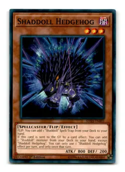 Shaddoll Hedgehog - SDSH-EN005 - YuGiOh-LP - Image 1