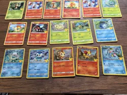 Lot 28 Pokemon McDonald’s 25th Anniversary Trading Cards Inc 5 Rarer Holographic - Image 2
