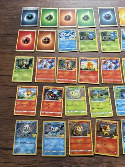 Lot 28 Pokemon McDonald’s 25th Anniversary Trading Cards Inc 5 Rarer Holographic - Image 4