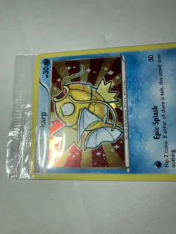 2016 Shiny Magikarp XY143 Holo Black Star Target Promo Card *Factory SEALED* 🔥 - Image 4