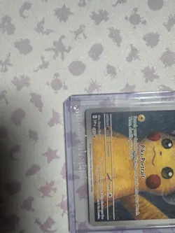 Pikachu With Grey Felt Hat 085 Promo Pokemon Van Gogh Card Sealed In Package - Image 5