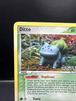 Pokemon Card - Ditto (Bulbasaur) Delta Species 36/113 Reverse Holo Stamped MP - Image 3