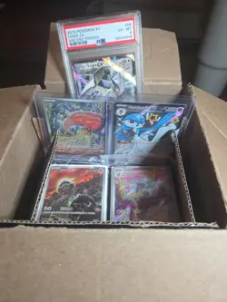Pokemon Card Lot IR Ex Accessories Vintage Bulk V/Vmax Full Art PSA Graded - Image 1