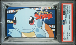 Pokemon Card Squirtle Blockbuster Video Snap Smart Card 1999 PSA 10 GEM MINT - Image 1