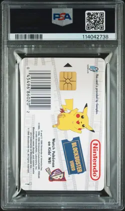 Pokemon Card Bulbasaur Blockbuster Video Snap Smart Card 1999 PSA 10 GEM MINT - Image 2