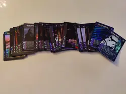 Star Wars TCG Trading Card Game lot 40 foil finish cards - Image 1