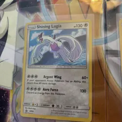 Pokemon TCG Shining Poke Mew Lugia Holo Shiny Rare Foil Cards 4 Lot5 - Image 5