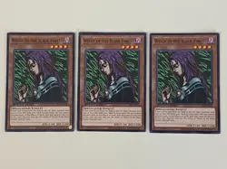 Yugioh - Witch of the Black Forest x 3 - 1st Edition LP - Plus Free Holo Card - Image 1