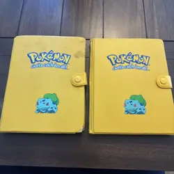 2 Vintage Binders E Reader Holo And First Edition Cards Great Shape Pokemon TCG - Image 1