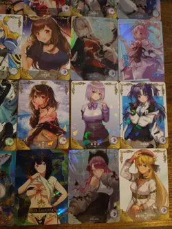 Beautiful 20 Goddess Story Card Lot - Anime Girls Waifu Nana Asta Erina Saaya - Image 3