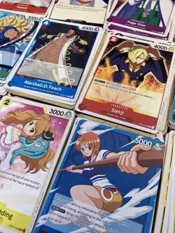 One Piece 800 Cards Bulk Lot TCG Card Game (C/UC/L) Near Mint ENGLISH - Image 1