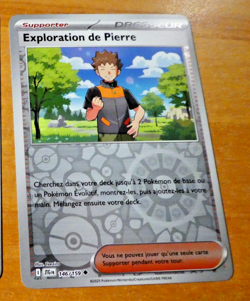 POKEMON AVENTURES ENSEMBLE CARD REVERSE HOLO CARTE 146/159 JTG FR EV09 MINT - Image 1