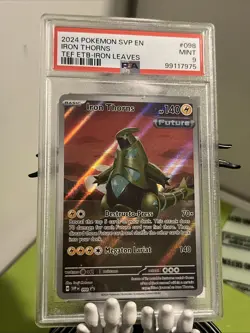 Iron Thorns 098 Sv: Scarlet & Violet Promo Cards Holo PSA 9 - Image 1