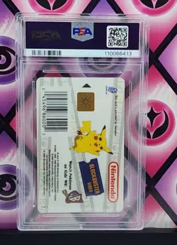 Pokemon Snap Smart Card Pikachu PSA 9 Blockbuster Video Ships Fast!!! - Image 2