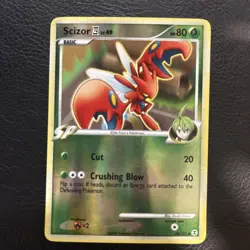 Scizor 48/111 Reverse Holo Uncommon Rising Rivals Platinum Pokemon TGC Card - Image 1