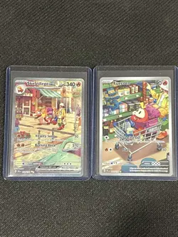 Pokemon-Paldea Evolved 10 Card Lot: Full Art, Illustration Rare & SIR Pokemon - Image 2