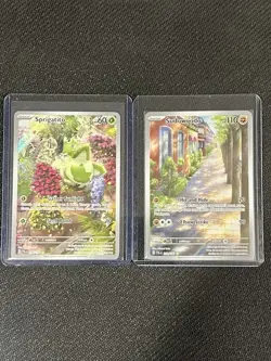 Pokemon-Paldea Evolved 10 Card Lot: Full Art, Illustration Rare & SIR Pokemon - Image 4