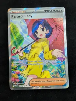 Parasol Lady 238/182 Paradox Rift Full Art Ultra Rare Pokemon TCG Card NM - Image 1