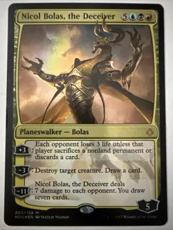 Nicol Bolas, the Deceiver Hour of Devastation Foil - Image 1