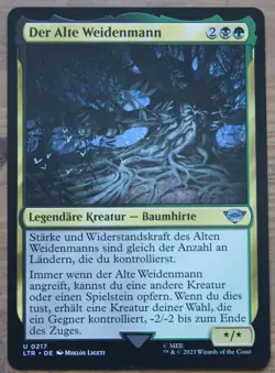 Magic The Gathering Herr der Ringe Dere Alte Weidenmann 217 DE - Image 1