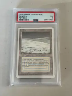 MTG: Revised: Tundra - Graded PSA NM 7 - Image 1