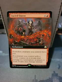 Uncivil Unrest (Extended Art) Commander: March of the Machine Regular - Image 1