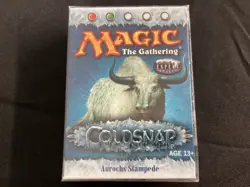 Magic the Gathering Coldsnap Aurochs Stampede Theme Deck - New/Sealed LPD - Image 1