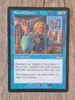 Second Chance - Urza's Legacy MTG - Lightly played - Image 1