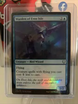 1x Warden of Evos Isle NM Eng MTG - Commander Legends (FOIL) - Image 1
