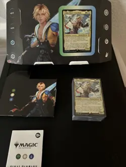 Sealed Magic MTG Final Fantasy X Counter Blitz Tidus Commander DECK - Image 1