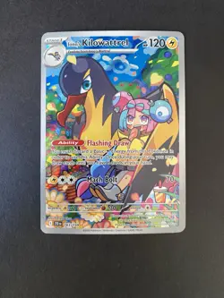 Iono's Kilowattrel 163/159 Sv09: Journey Together Pokemon TCG Card NM Condition - Image 1