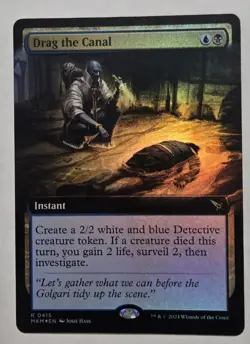 Drag the Canal (Extended Art) Murders at Karlov Manor Foil - Image 1