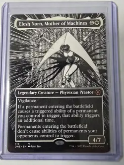 Elesh Norn, Mother of Machines (Borderless) Phyrexia: All Will Be One Junji Ito - Image 1