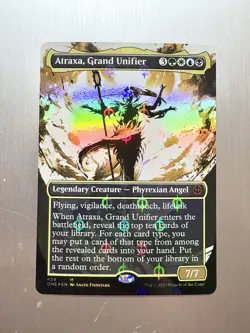 Atraxa, Grand Unifier #459 MTG: Phyrexia: All Will Be One - Step & Compleat FOIL - Image 1