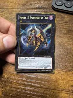 Yu-Gi-Oh Card Number 13: Embodiment of Crime PGLD-EN023 Premium Gold 1st Edition - Image 1