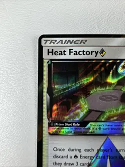 Pokemon - Heat Factory - Prism Star Sun & Moon Lost Thunder 178/214 Holo NM/MINT - Image 5