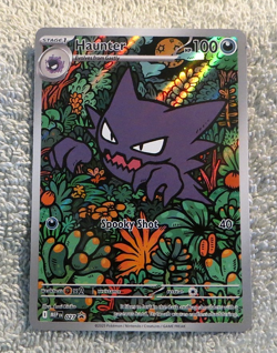 Haunter 027 Illustration Rare Black Star Promo - Pokemon Phantasmal Flames - Image 1