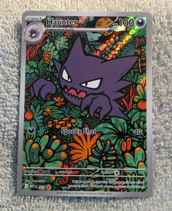 Haunter 027 Illustration Rare Black Star Promo - Pokemon Phantasmal Flames - Image 2