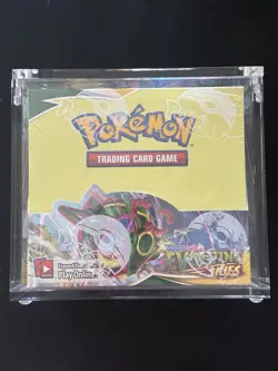 Pokemon Evolving Skies Booster Box Sword & Shield SEALED, Acrylic Case, See Pics - Image 1