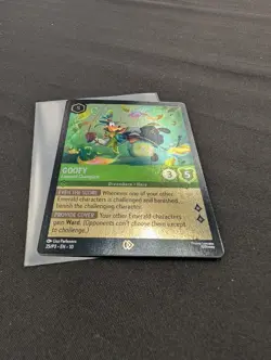 Disney Lorcana Gen Con 2025 Exclusive Promo Card Goofy Emrald Champions 25/P3 - Image 1
