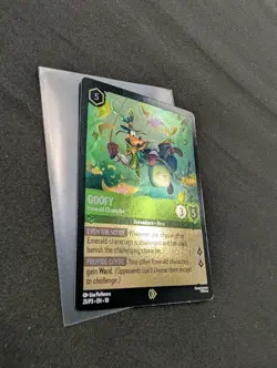 Disney Lorcana Gen Con 2025 Exclusive Promo Card Goofy Emrald Champions 25/P3 - Image 2