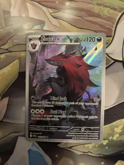 Pokemon TCG Zoroark 143/086 White Flare Holo Illustration Rare Pack Fresh - Image 1