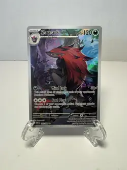Pokemon Zoroark 143/086 Sv: White Flare Holo Illustration Rare English NM - Image 1