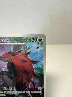 Pokemon Zoroark 143/086 Sv: White Flare Holo Illustration Rare English NM - Image 2