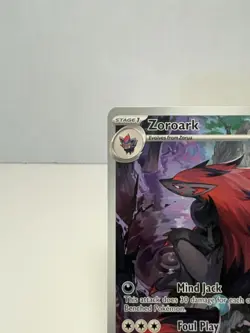 Pokemon Zoroark 143/086 Sv: White Flare Holo Illustration Rare English NM - Image 3