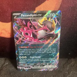 FEZANDIPITI EX 38/64 Double Rare Holo Pokemon Shrouded Fable SFA Near Mint NM - Image 1