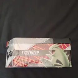 Pokemon Tyranitar V Strikers Tin Factory sealed 5 packs 820650809552 - Image 3