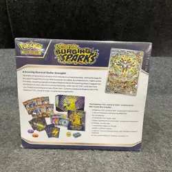 POKEMON Scarlet & Violet - Surging Sparks Elite Trainer Box, Sealed Box is Worn - Image 4